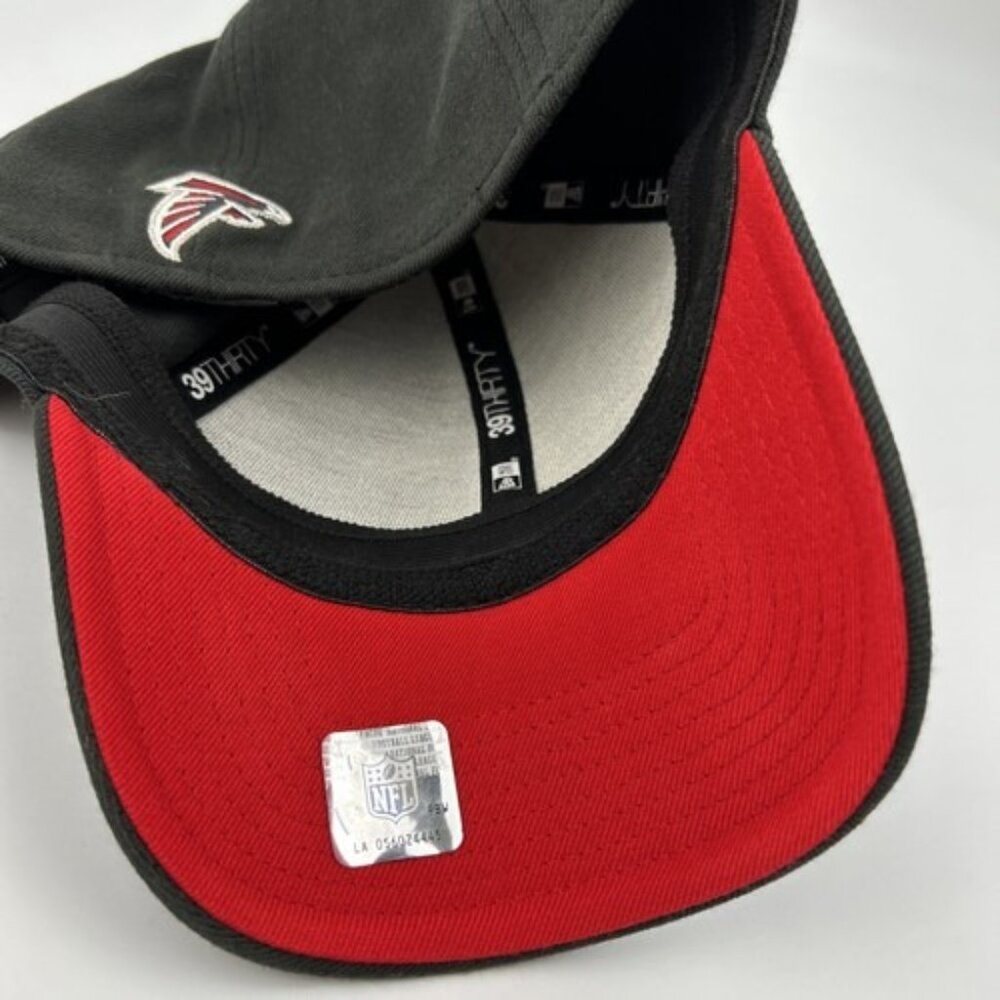 Atlanta Falcons Hat Cap New Era NFL 39Thirty Fitted Large / XLarge Black - Picture 5 of 6
